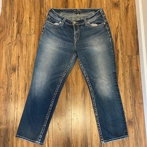 💙🌵Silver Jeans Co. Natsuki Capri. Size 14.🌵💙